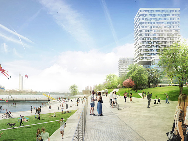 Riverfront Masterplan For Vienna